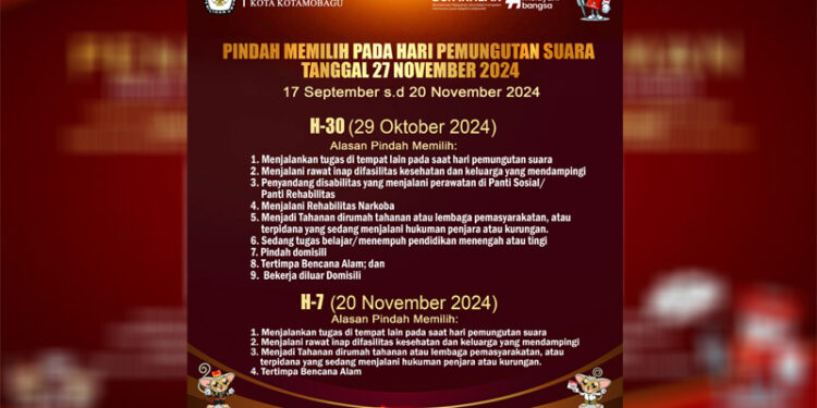 Buka Layanan Pinda Memilih, Ini Penjelasan ketua KPU Kotamobagu