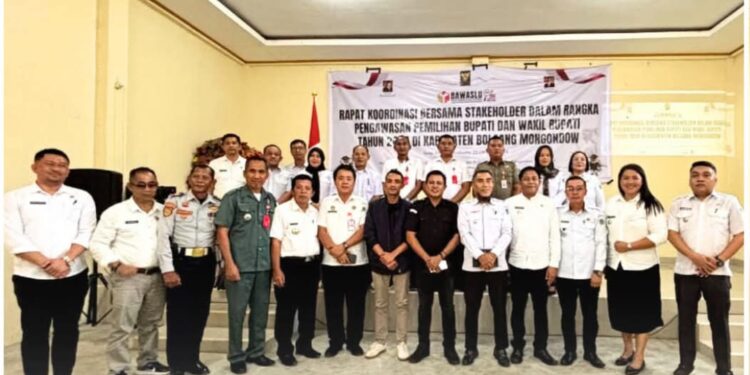 Awasi Tahapan Pilkada Bersama, Bawaslu Gelar Rakoor Bersama StakeHolder