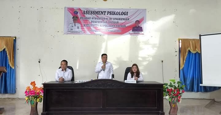 Assessment Psikologi Pejabat Struktural Pemkab Talaud