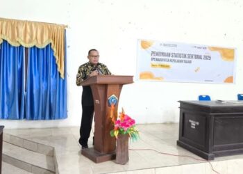 Asisten Administrasi Umum Sekda Talaud Buka Pembinaan Statistik Sektoral 2025