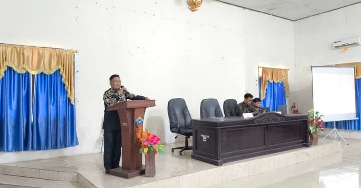 Asisten Ekonomi Pembangunan Sekda Wakili PJ. Bupati TALAUD Buka Bimtek Implementasi Katalog Versi 6