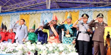 Peringati HUT Ke 115 Ktg, Ketua Nus Hadiri Upacara Bersama