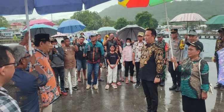 Wakil Gubernur Sulut Kunjungi Talaud, Disambut Hangat Masyarakat