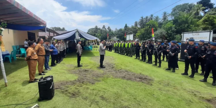 Kapolda Sulut Tinjau Langsung Persiapan PSU di Kecamatan Essang