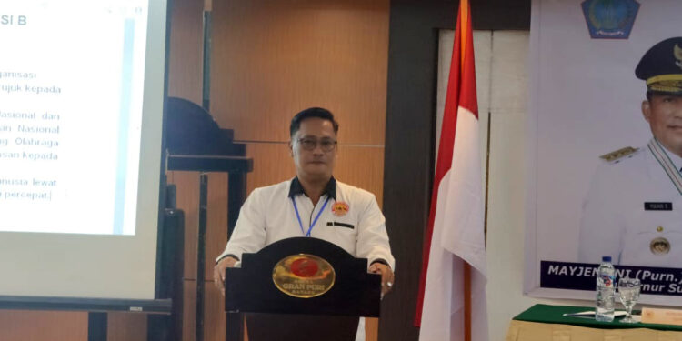 Hadiri Rakerprov KONI Sulut 2025, JSK: Menyatukan Tekad, Mewujudkan Prestasi