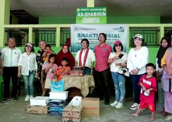 HUT LPM ke-25 : DPD LPM Sulut Gelar Anjangsana di Panti Werda dan Panti Asuhan