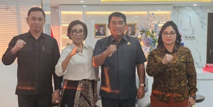 Ketua DPD LPM Sulut Temui Gubernur Bahas Pemberdayaan Masyarakat