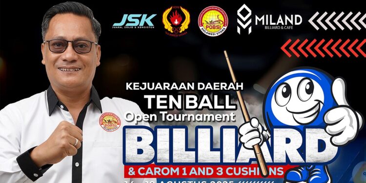 Jelang Porprov, POBSI Sulut Siapkan Kejurda Biliar