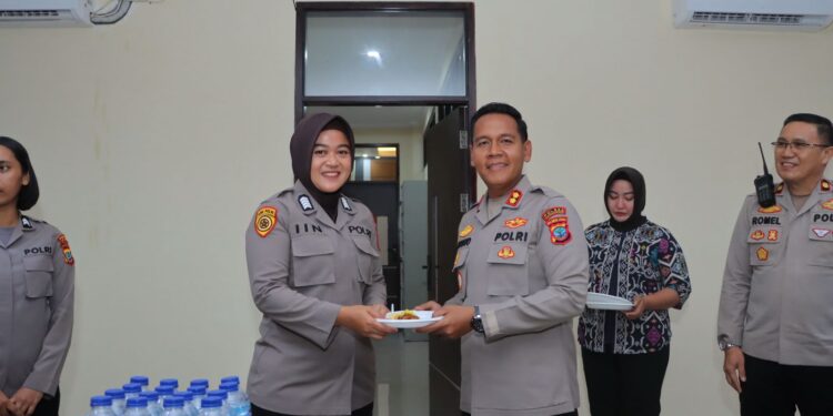 Ini Kata Kapolres Saat Lakukan Syukuran HUT Polwan ke-77