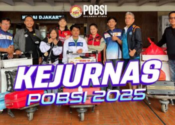 Joseph Bawa 9 Atlet untuk Berlaga  di Kejurnas POBSI 2025 di Jakarta
