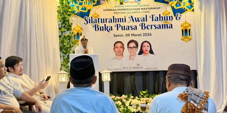 DPD LPM Sulut Gelar Buka Puasa Bersama dan Silaturahmi Awal Tahun